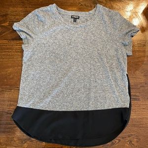 Gray express shirt